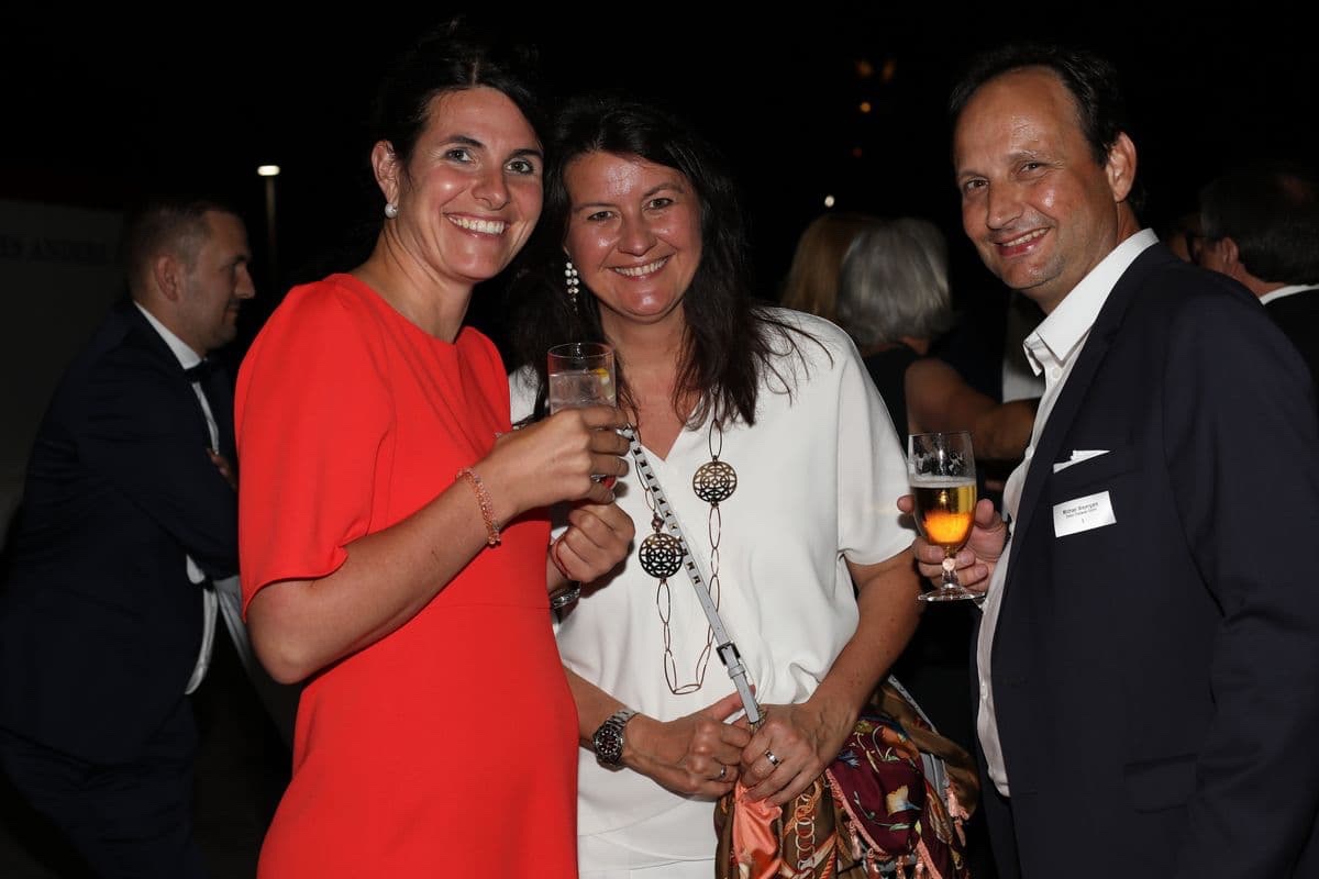 schuhkurier AWARD 2017 - Yvonne Breinlinger, Inge Schardt und Michael Weyergans
