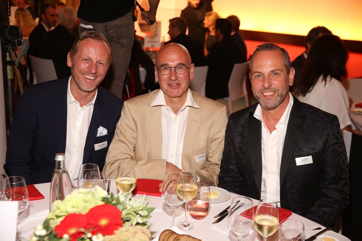 schuhkurier AWARD 2017 - Carsten Richter, Robert Bendl und Thomas Bergbauer