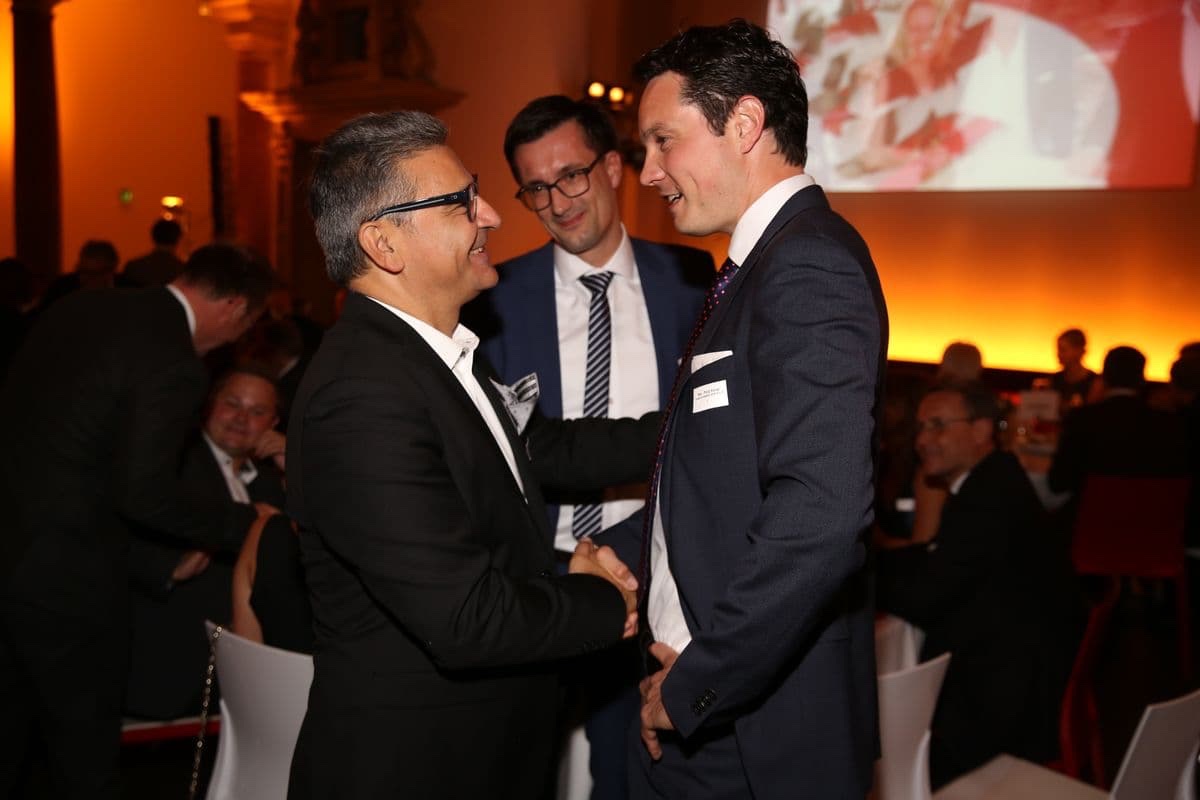 schuhkurier AWARD 2017 - Giovanni Lacatena, Marco Kling und Peter-Phillip Kienast