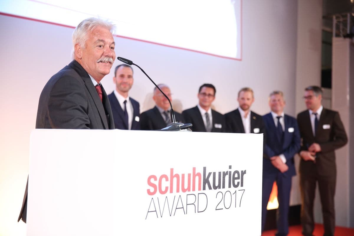 schuhkurier AWARD 2017 - Werner Riethmann