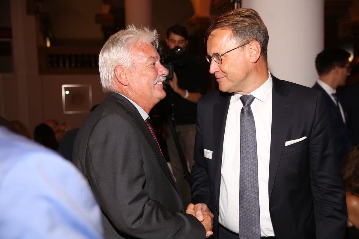 schuhkurier AWARD 2017 - Werner Riethmann und Fritz Terbuyken