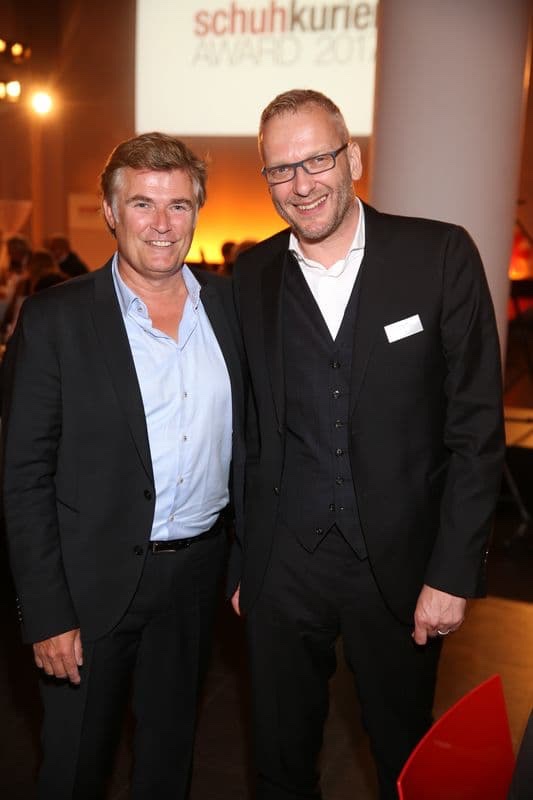 schuhkurier AWARD 2017 - Andreas Garnier und Peter Iff