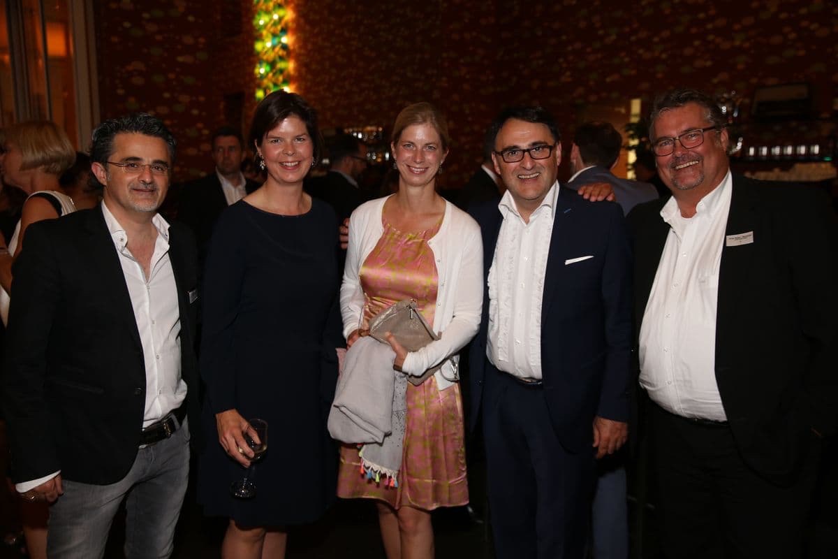 schuhkurier AWARD 2017 - Olivier Choukair, Ulrike Meyer, Anne Vospeter, Karim Choukair und Ulrich Becker-Steinberger