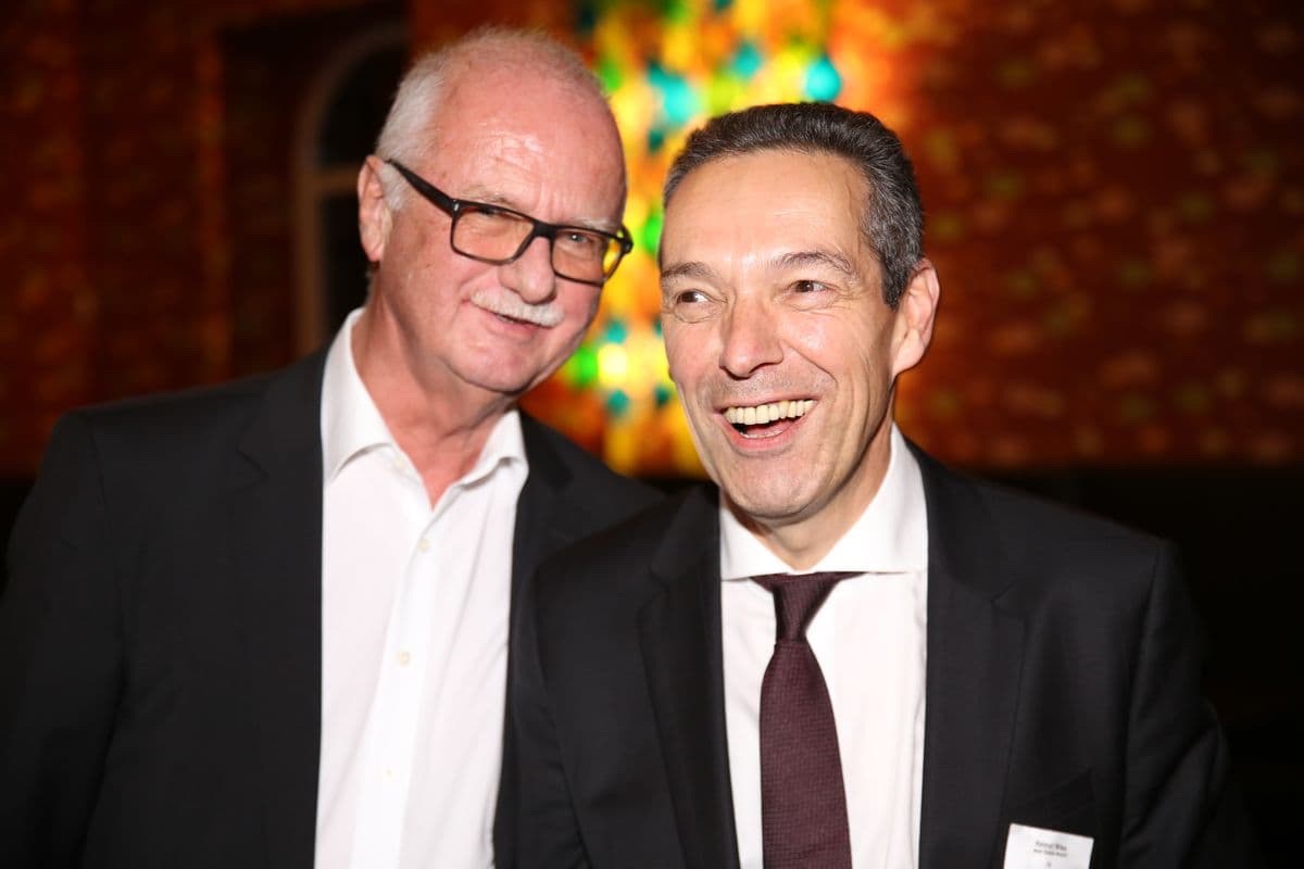 schuhkurier AWARD 2017 - Hans Leinweber und Helmut Wies