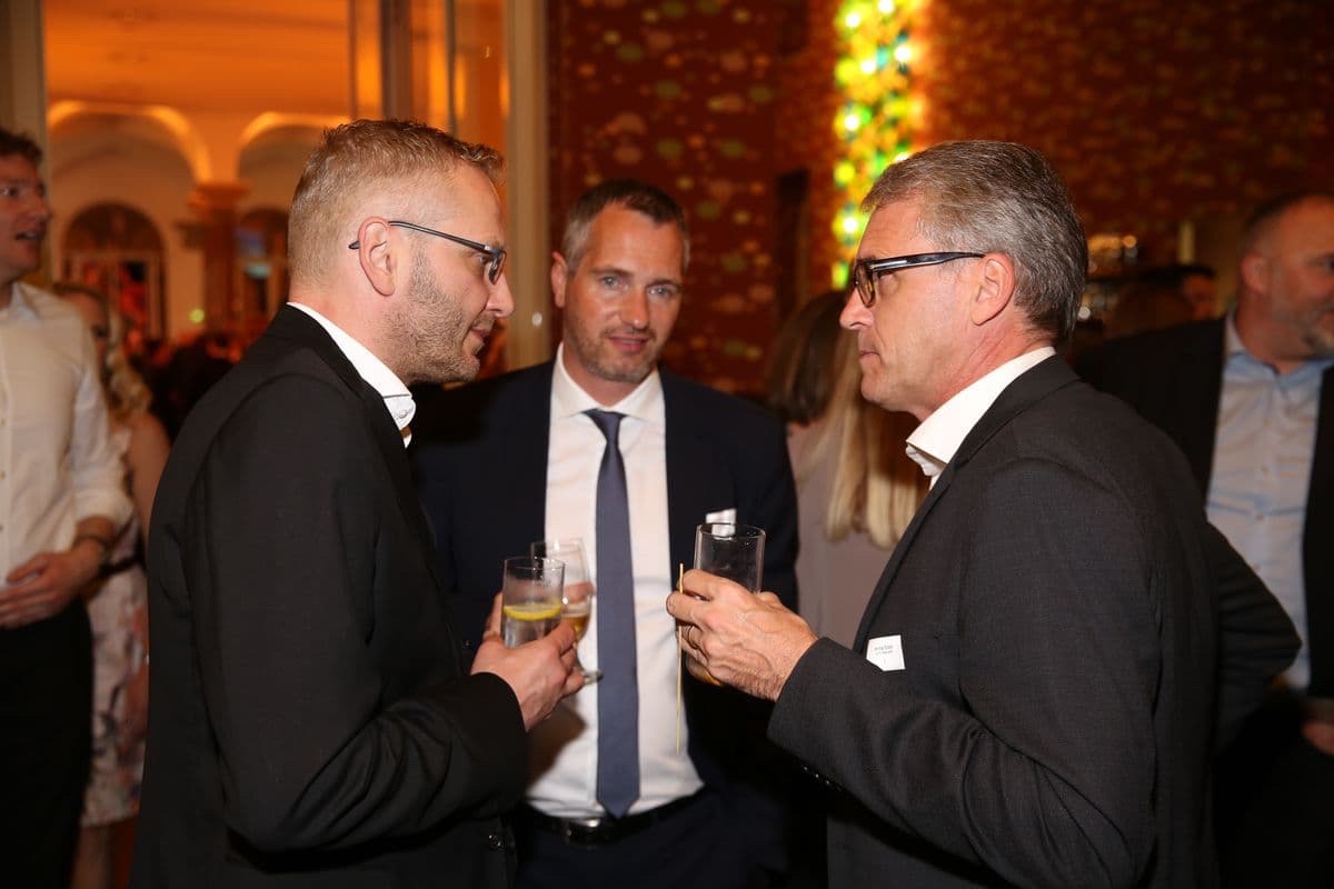 schuhkurier AWARD 2017 - Peter Iff, Frank Revermann und Andreas Schaller