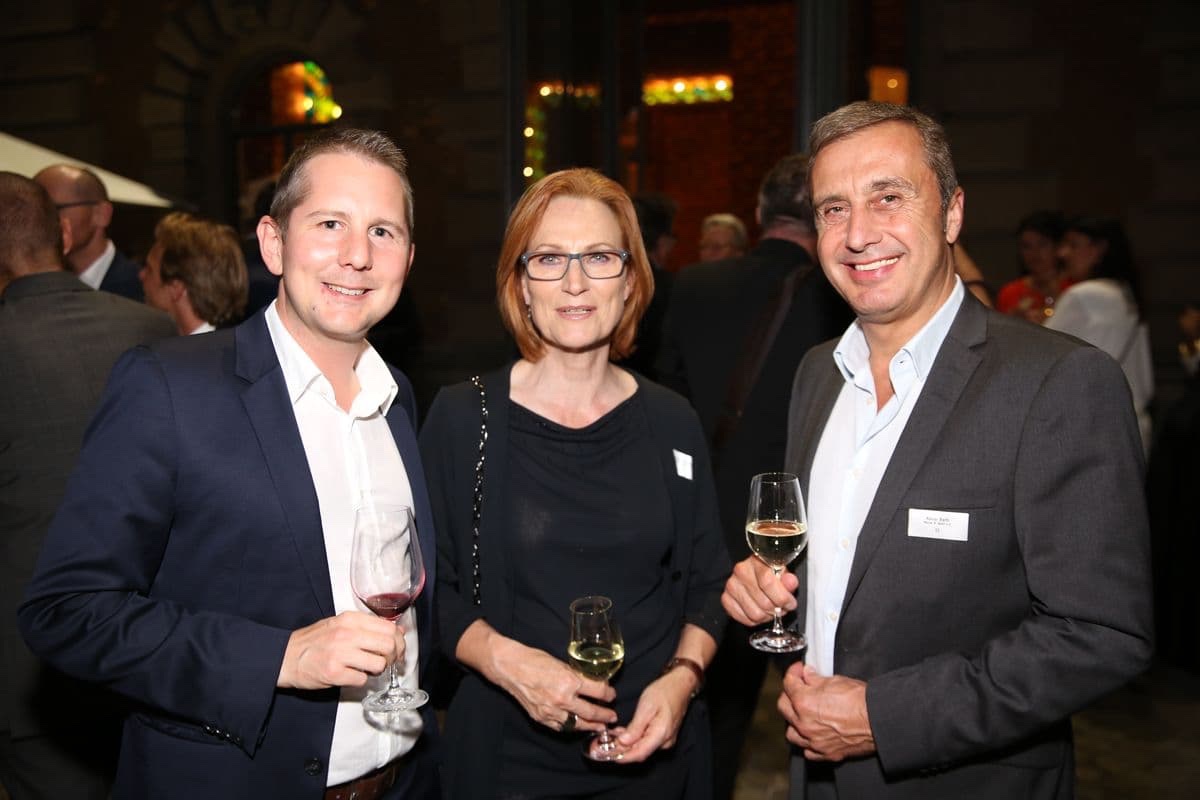 schuhkurier AWARD 2017 - Johannes Huber, Carola Brockmann und Rainer Barth