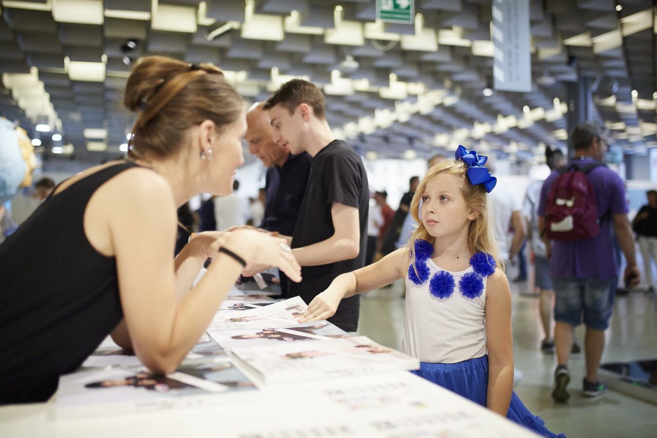 Erste Eindrücke von der 87. Ausgabe der Kinderleitmesse Pitti Bimbo in Florenz. (Foto: Pitti Bimbo)