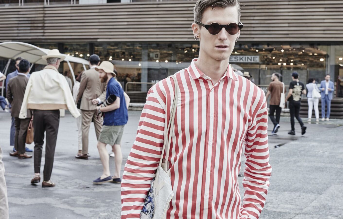 Streetstyles von der Modemesse Pitti Uomo in Florenz (Foto: Pitti Uomo)