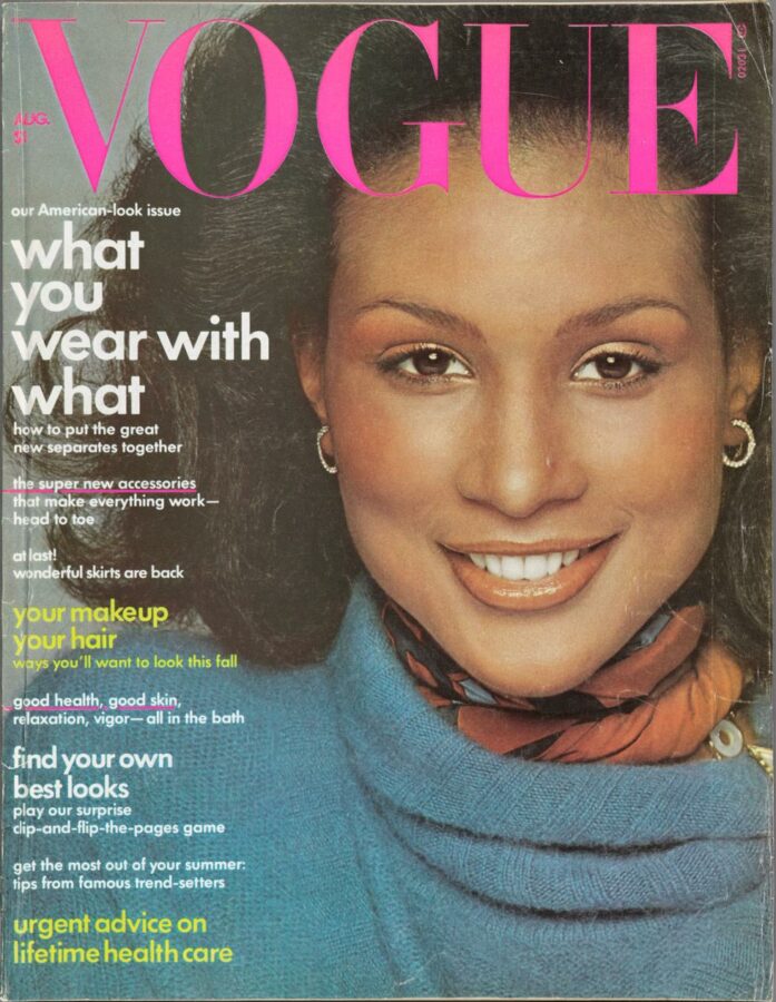 Francesco Scavullo, Beverly Johnson, Vogue, August 1974, Francesco Scavullo, Vogue, August 1, 1974, © Condé Nast