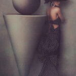 Sheila Metzner, Uma in Dress by Patou, 1986, © Sheila Metzner