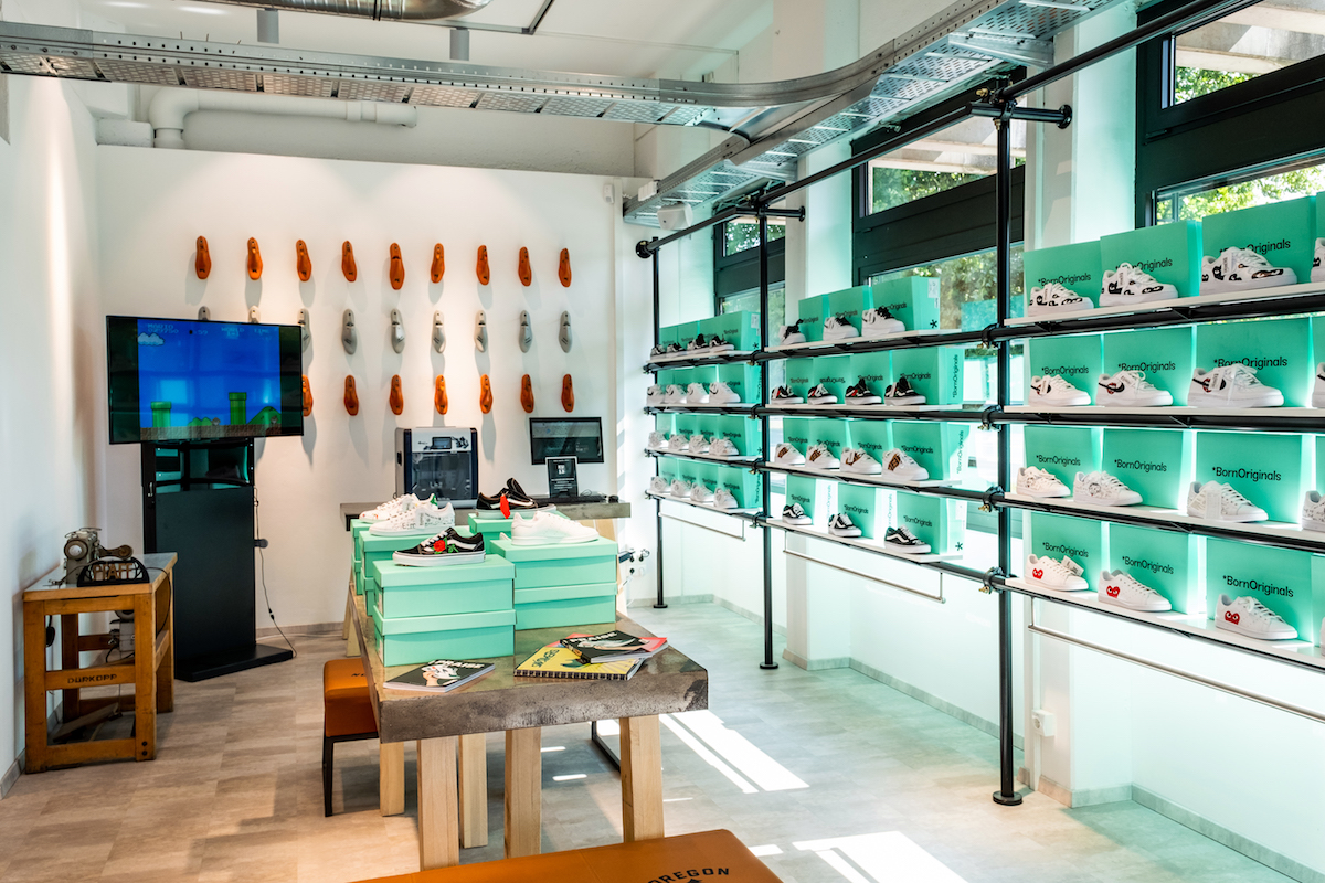 Der neue Sneaker- und Streetwear-Store KU 13 in Kulmbach. Er gehört zum Schuhfilialisten Mücke (Foto: Mücke). 