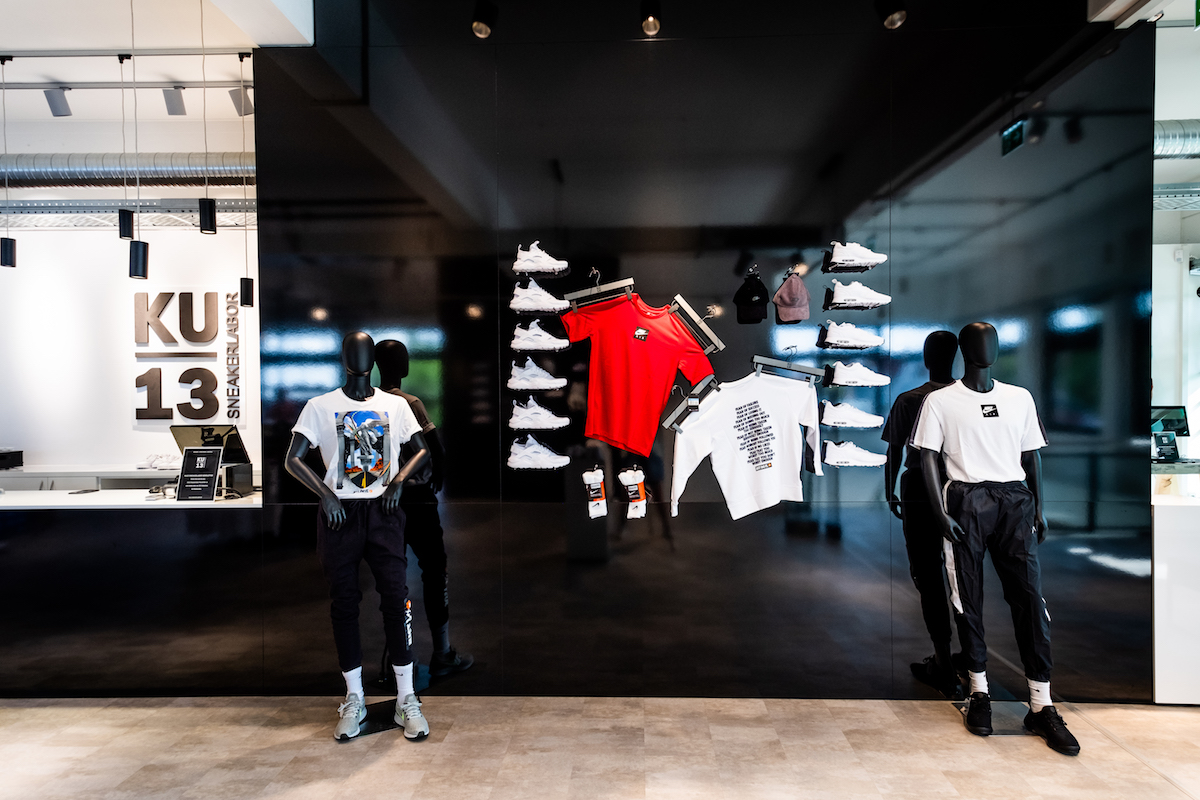 Der neue Sneaker- und Streetwear-Store KU 13 in Kulmbach. Er gehört zum Schuhfilialisten Mücke (Foto: Mücke). 