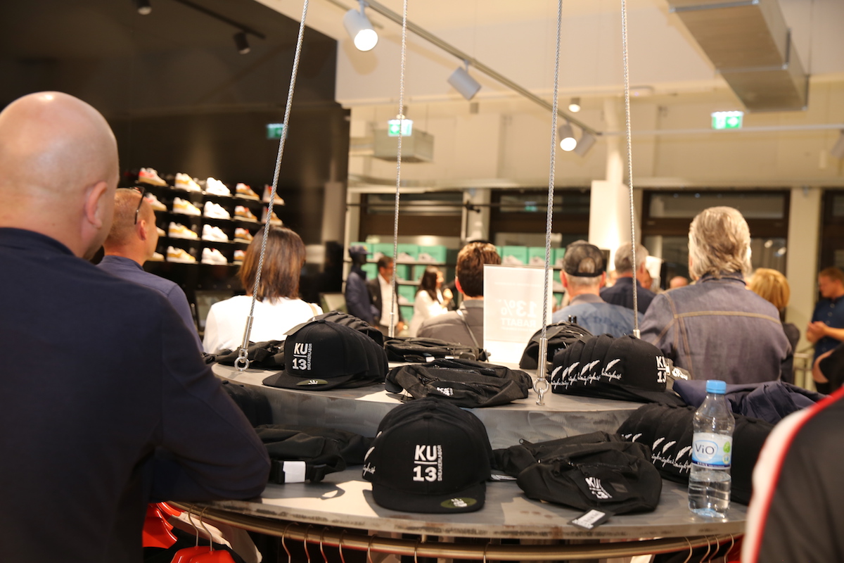 Der neue Sneaker- und Streetwear-Store KU 13 in Kulmbach. Er gehört zum Schuhfilialisten Mücke (Foto: Mücke). 
