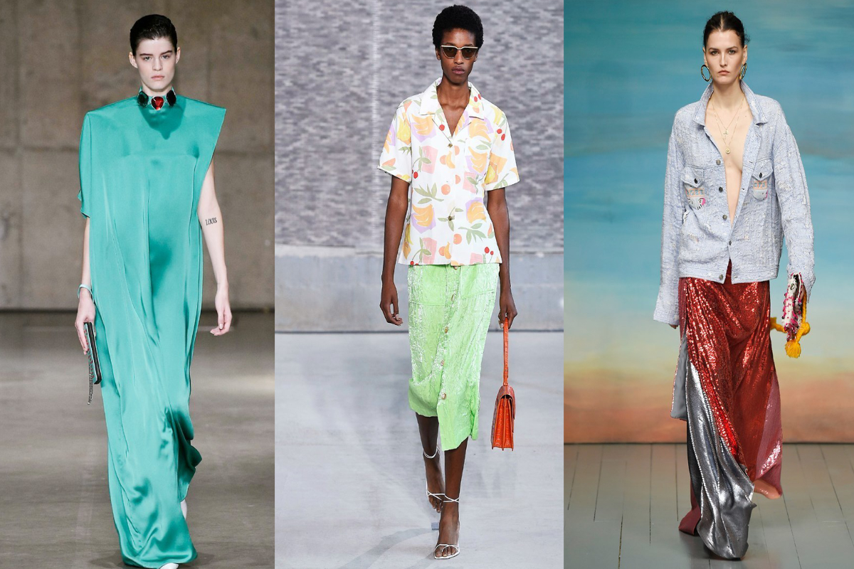 Clutch Bags erleben ein Comeback (v.l.n.r.): Christopher Kane, Rejina Pyo, Roberta Einer (Fotos: IMAXtree.com).