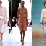 Ein weiterer Mega-Trend der Fashion Week: Gürteltaschen, die auf der Hüfte oder an der Taille getragen werden (v.l.n.r.): Burberry, Burberry, Roberta Einer (Fotos: IMAXtree.com) 