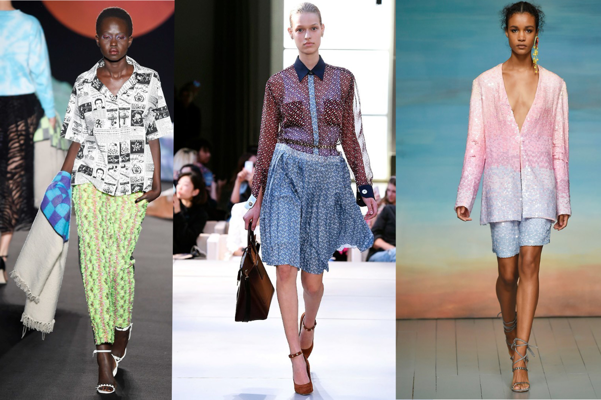 Kleine Nieten werden im F/S gerne auf zarten High-Heels gespielt (v.l.n.r.): Ashley Williams, Burberry, Roberta Einer (Fotos: IMAXtree.com) 