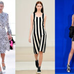 Schwarz und Weiß – ein starkes Duo, das im Sommer auch auf Schuhen zum Einsatz kommt (v.l.n.r.): Burberry, Jasper Conran, Halpern (Fotos: IMAXtree.com)