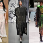 Bleiben angesagt: Sock Boots mit derben Sohlen (v.l.n.r.): Alexa Chung, On I Off, Toga (Fotos: IMAXtree.com)