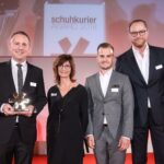 Johannes Huber, Marion Freund, Lukas Friedrich und Marc Leinweber