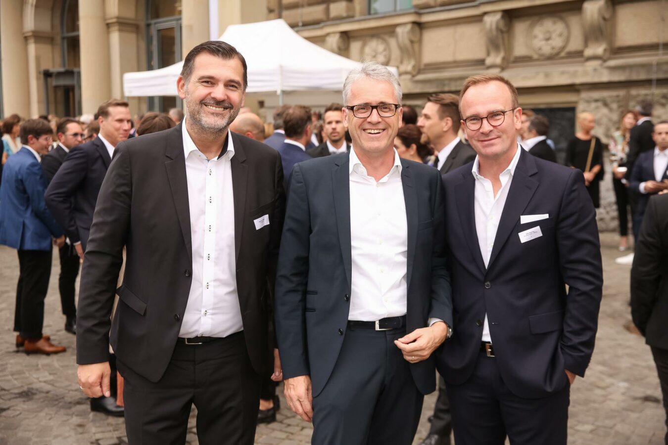 Kresimir Zovak, Andreas Schaller und Jens Beining