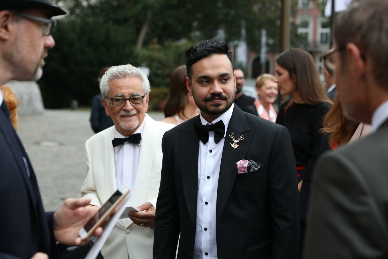 Rajab Choukair und Debraj Mukherjee