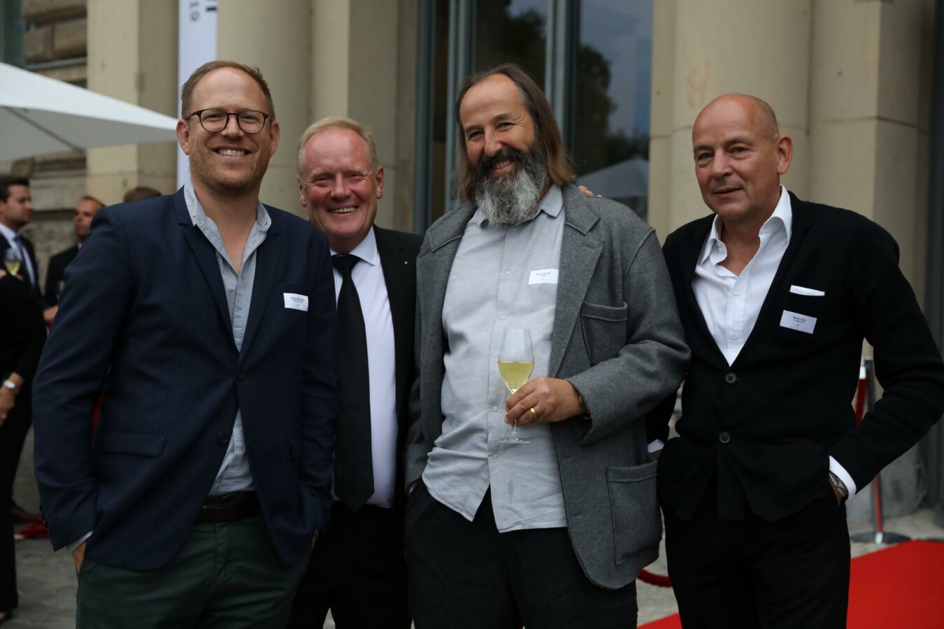 Markus Schwitzke, Peter Bödeker, Klaus Schwitzke und Martin Krist