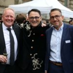 Peter Bödeker, Karim Choukair und Carl-August Seibel