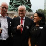 Hans Leinweber, Peter Schreck und Maria Carvalho Leinweber
