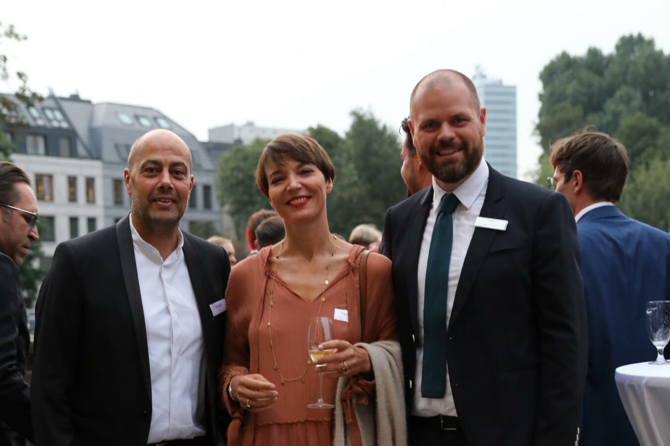 André Kreusch, Annette Domhardt und Helge Neumann