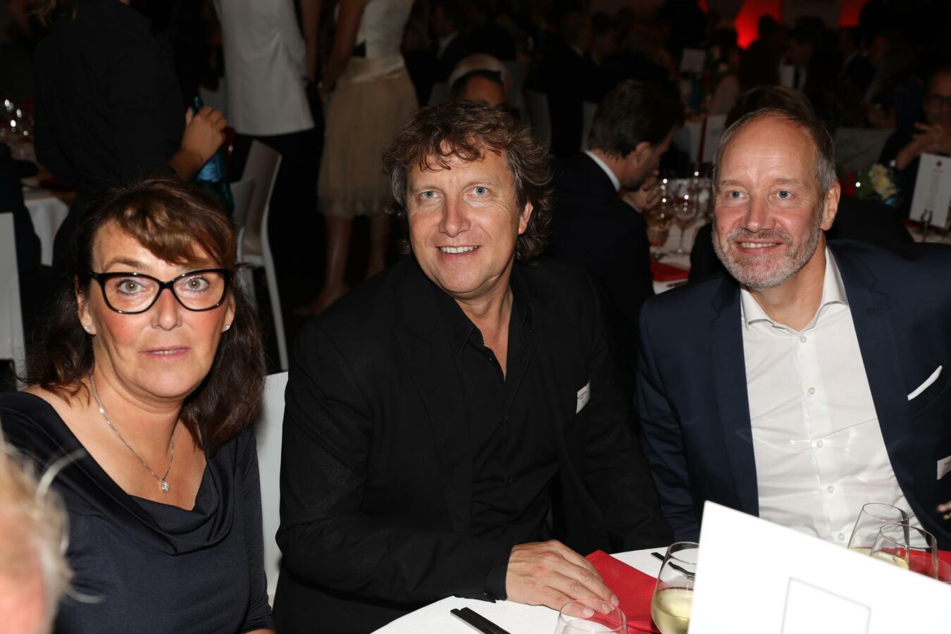 Manuela Pierog, Niek Jansen und Günter Neunaber