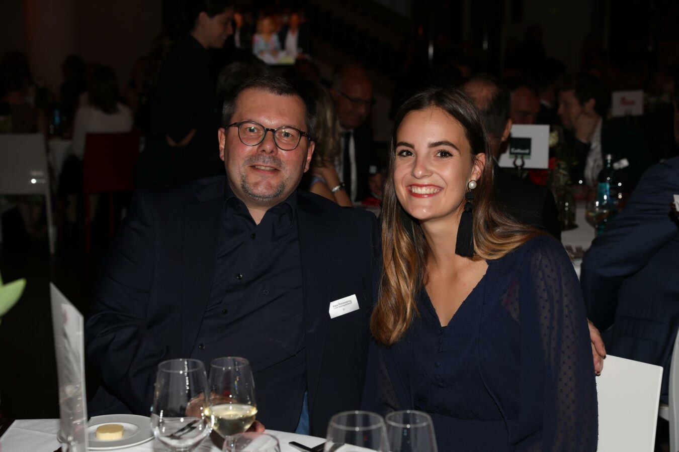 Klaus Pommerening und Anna Hahner