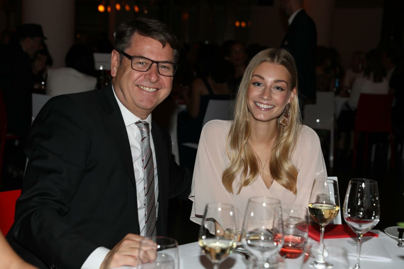 Manfred Junkert und Laura Cygler
