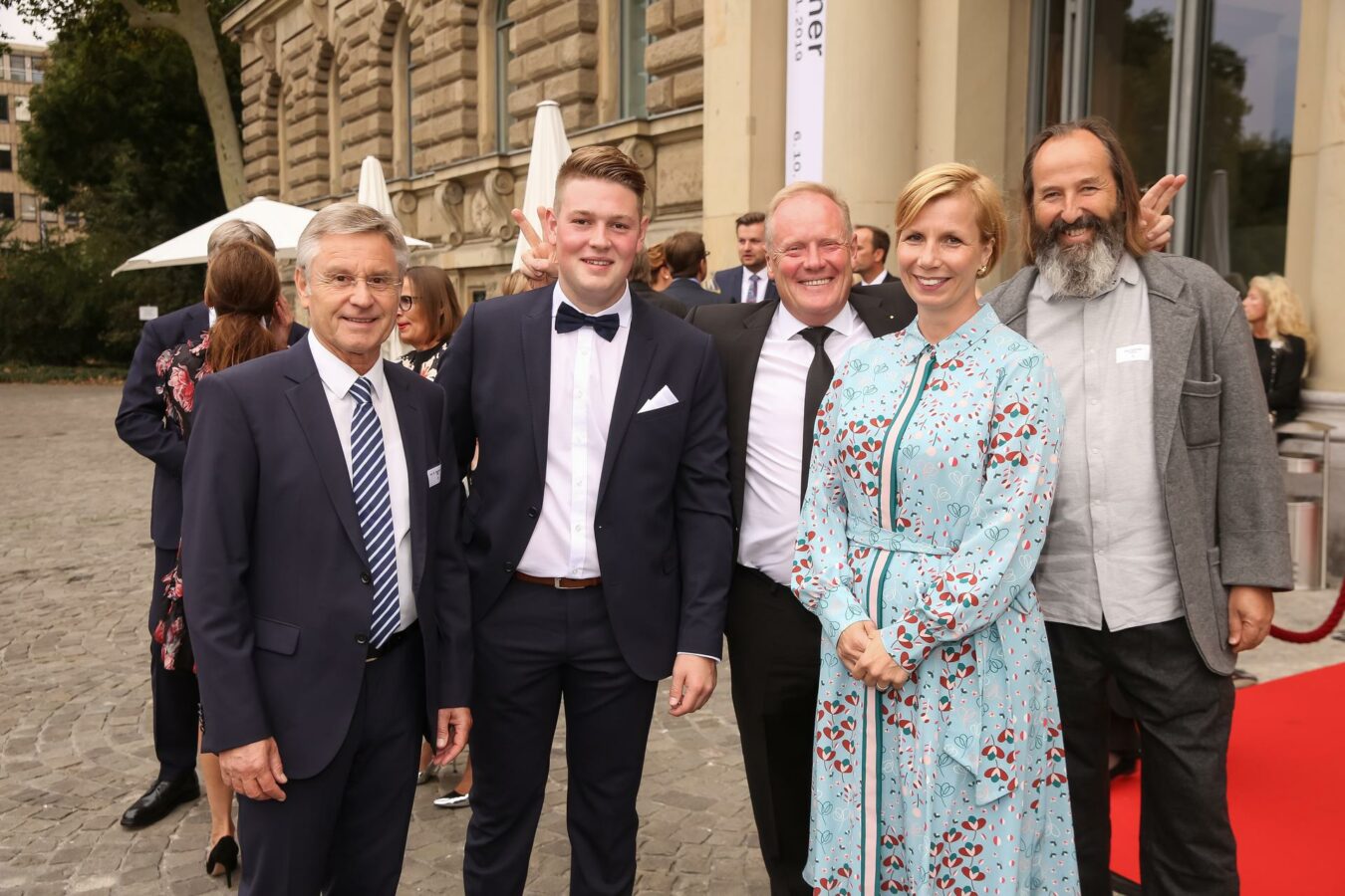Siegfried Jacobs, Louis und Peter Bödeker, Petra Steinke und Klaus Schwitzke