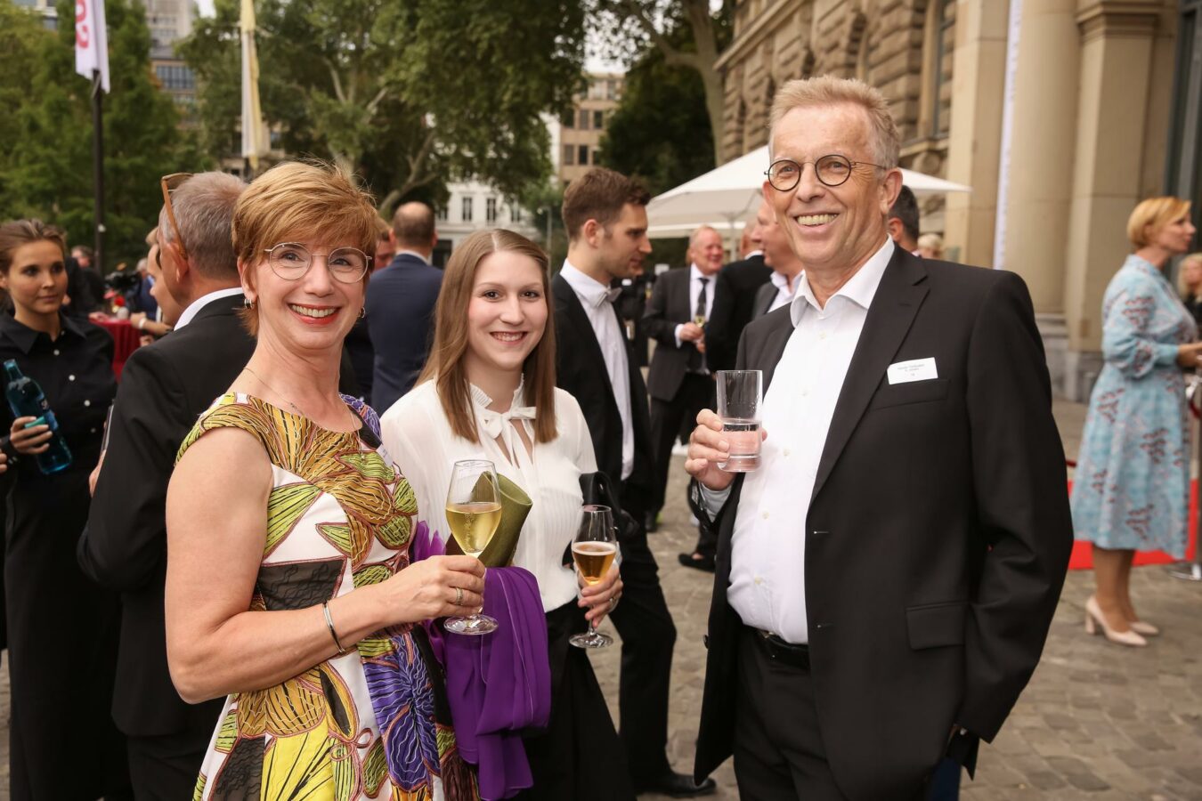 Antje Meyn, Nadine Stark und Heiner Terbyuken