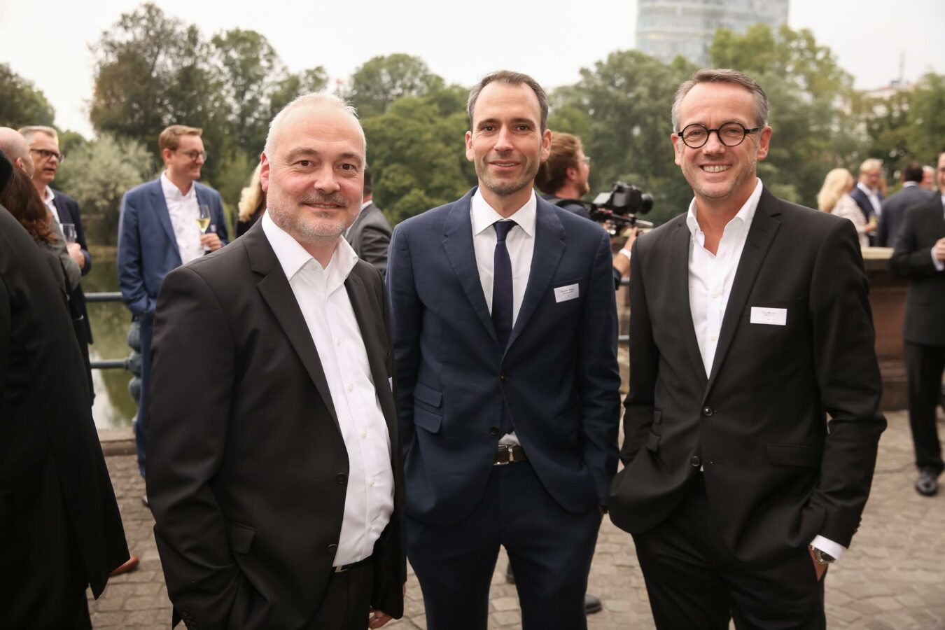 Frank Lüttig, Alexander Nicolai und Ralf Meurer