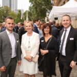 Lukas Friedrich, Marga Indra-Heide, Marion Freund und Johannes Huber