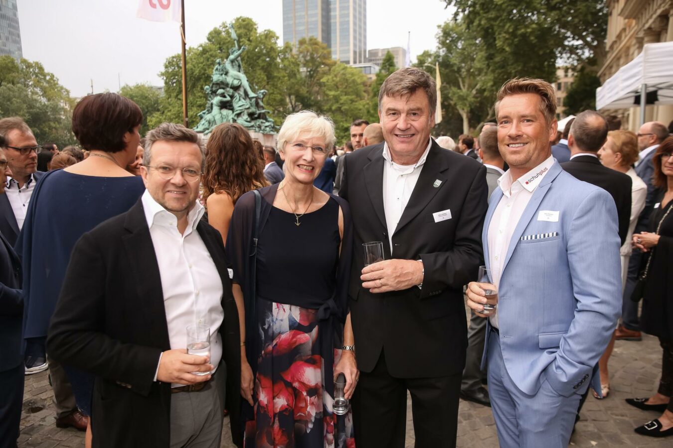 Achim Gabor, Claudia und Guido Schüttfort und Kay Zimmer