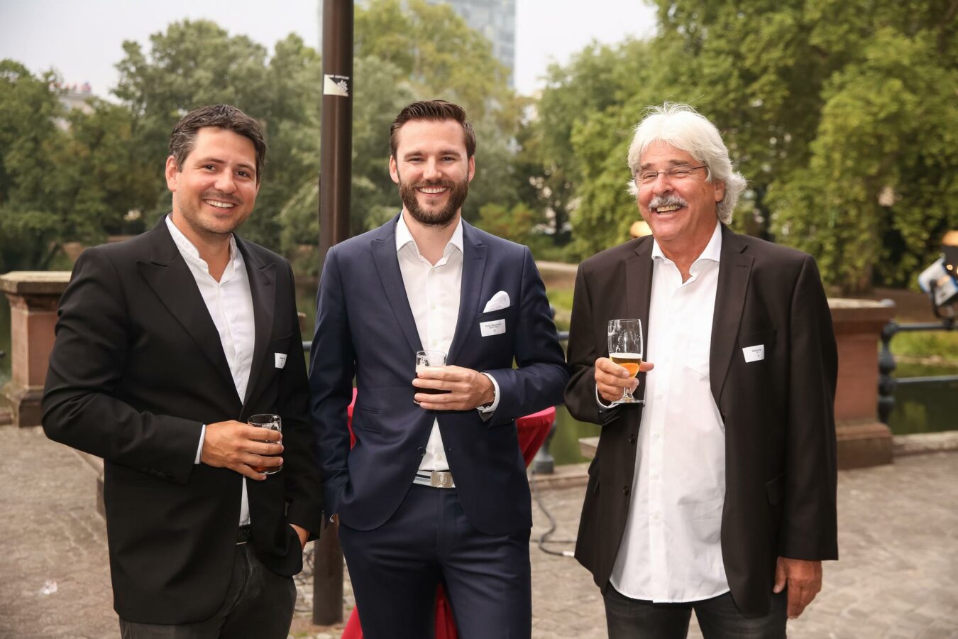 Sebastian Thies, Thimo Schwenzfeier und Matthias Thies