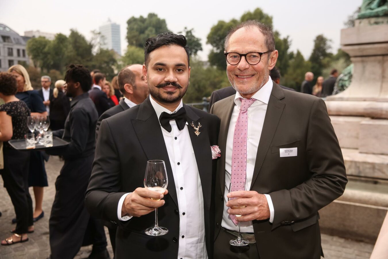 Debraj Mukherjee und Matthias Abele