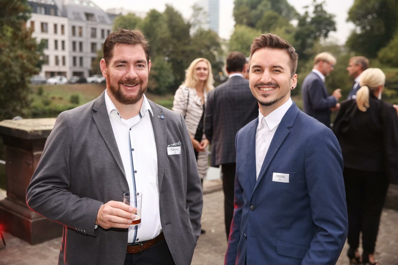 Wolfgang Körper und Emanuel Gombar