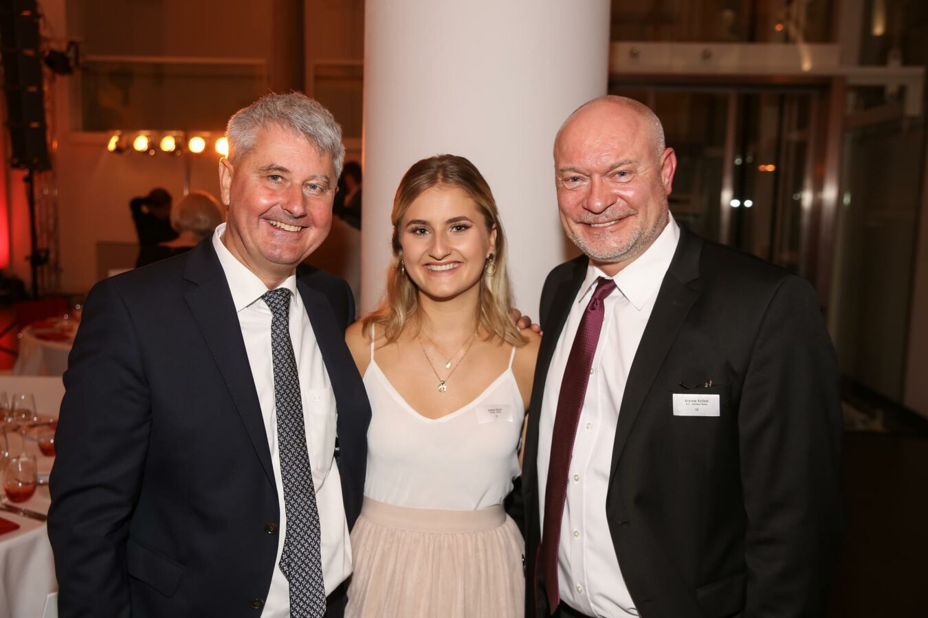 Joachim und Alessa Grotz und Andreas Kolleck