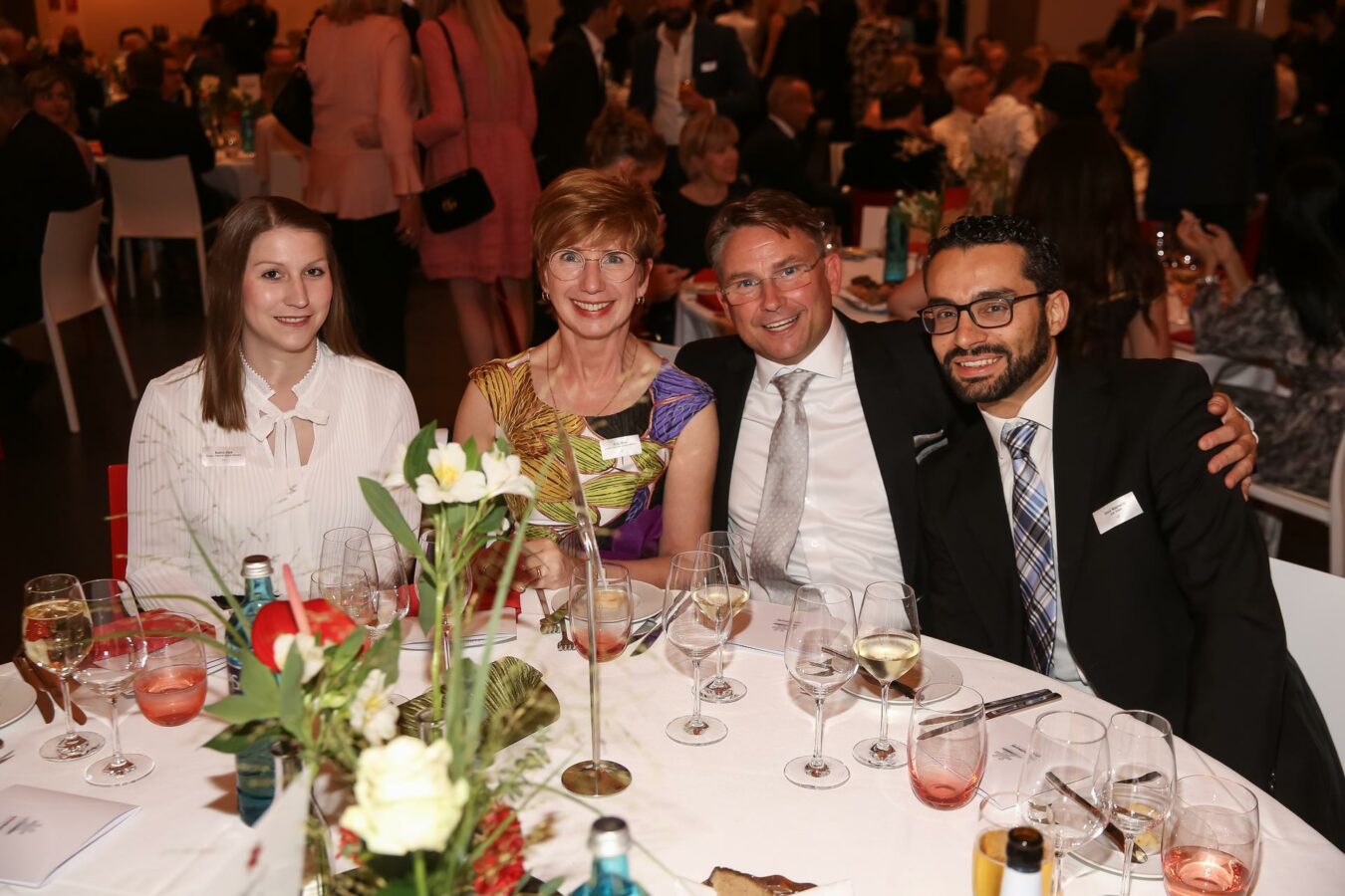 Nadine Stark, Antje Meyn, Michael Decker und Pedro David Mastrorilli