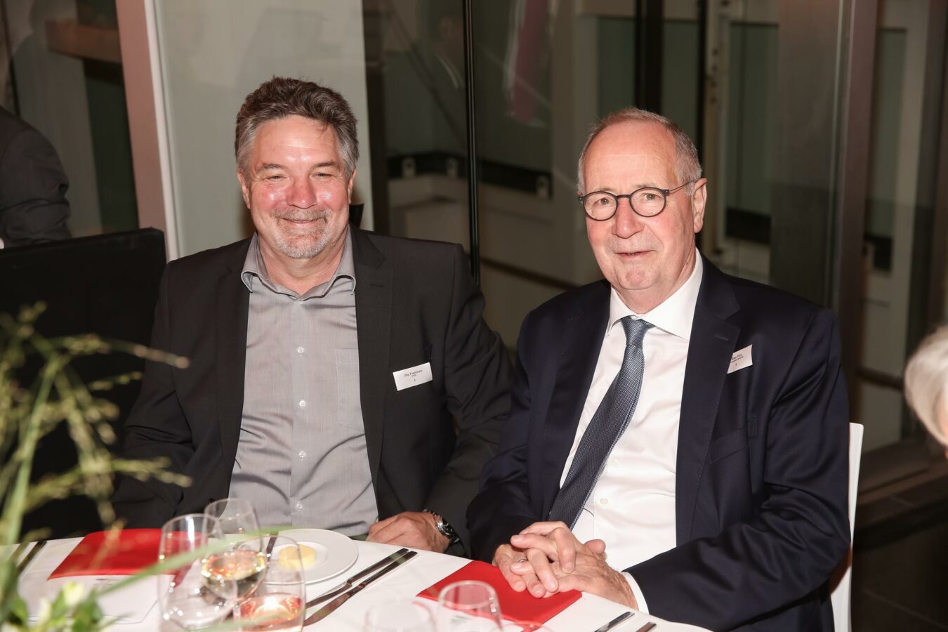 Jörg Frommann und Klaus Petry