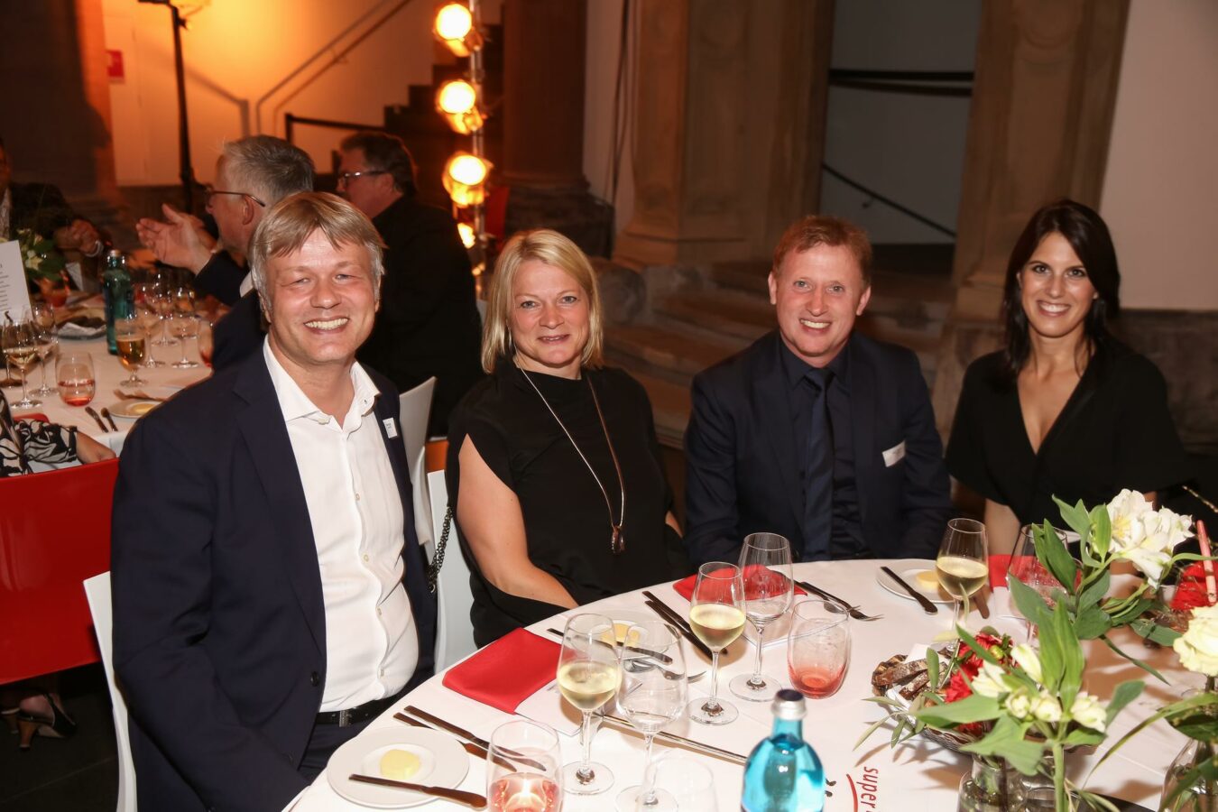 Heiko Grünler, Kristin Käpplinger, Josef Renner und Anna Carbonari