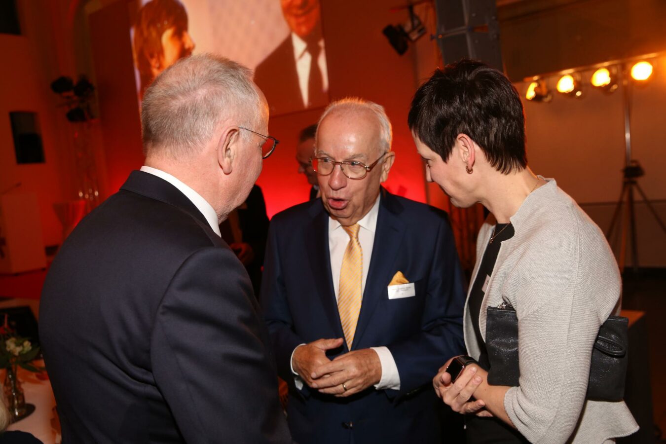 Klaus Petry, Hans-Joachim Wolter und Martina Petry