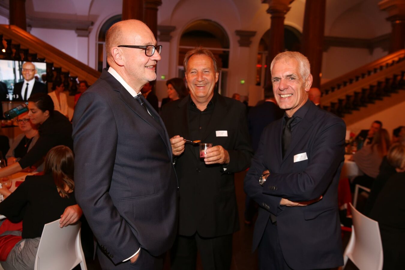 Jürgen Ahrens, Günther Sommer und Norbert Lock