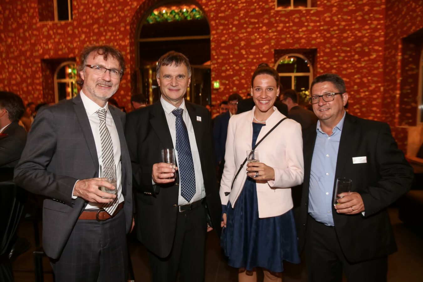 Daniel Omlin, Thomas Rupp, Isabella Keller und Walter Valenti