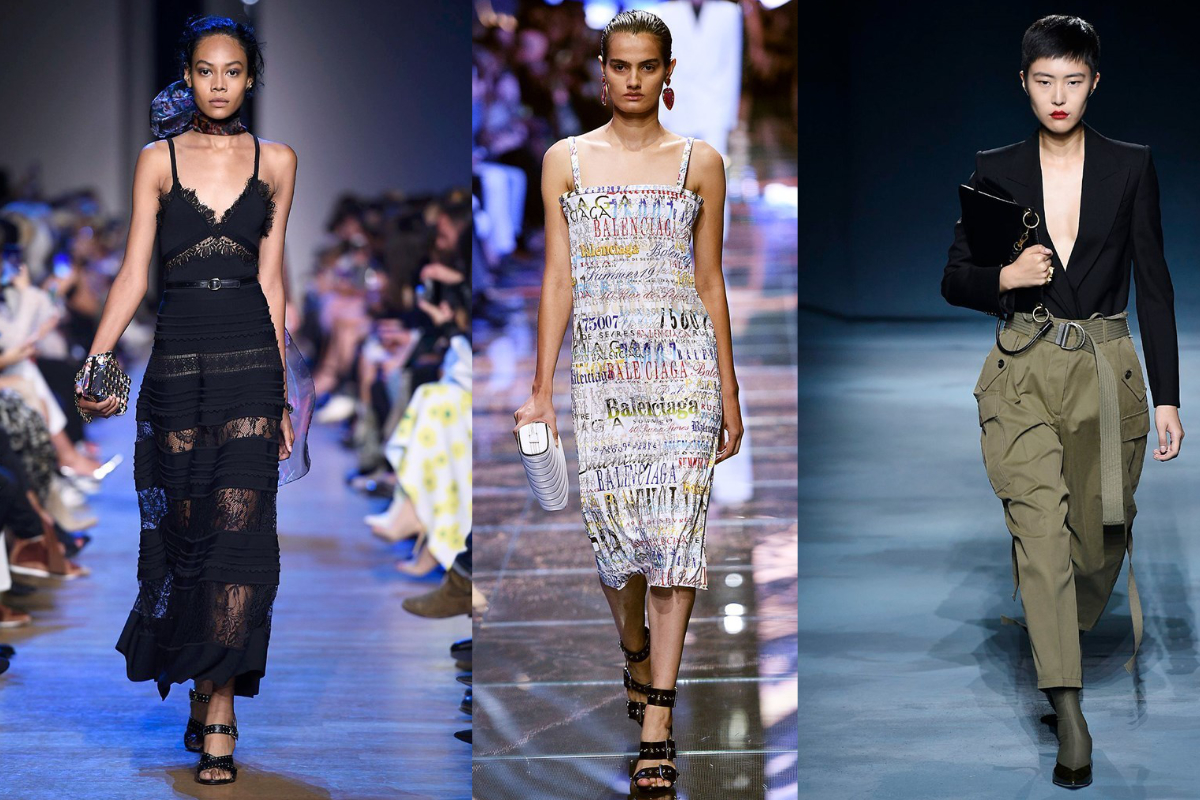 Clutch Bags erleben im Sommer ein Comeback. Sie werden entweder in der Hand oder an kurzen Henkeln ums Handgelenk getragen (v.l.n.r.): Elie Saab, Balenciaga, Givenchy (Fotos: © IMAXtree.com)