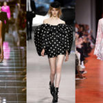 Markante Schnallen geben Sandalen und Ankle-Boots eine rockige Note (v.l.n.r.): Balenciaga, Céline, Elie Saab (Fotos: © IMAXtree.com). 