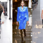 Extrem spitze Schuhe auf der Paris Fashion Week (v.l.n.r.): Louis Vuitton, Balenciaga, Balmain (Fotos: © IMAXtree.com).